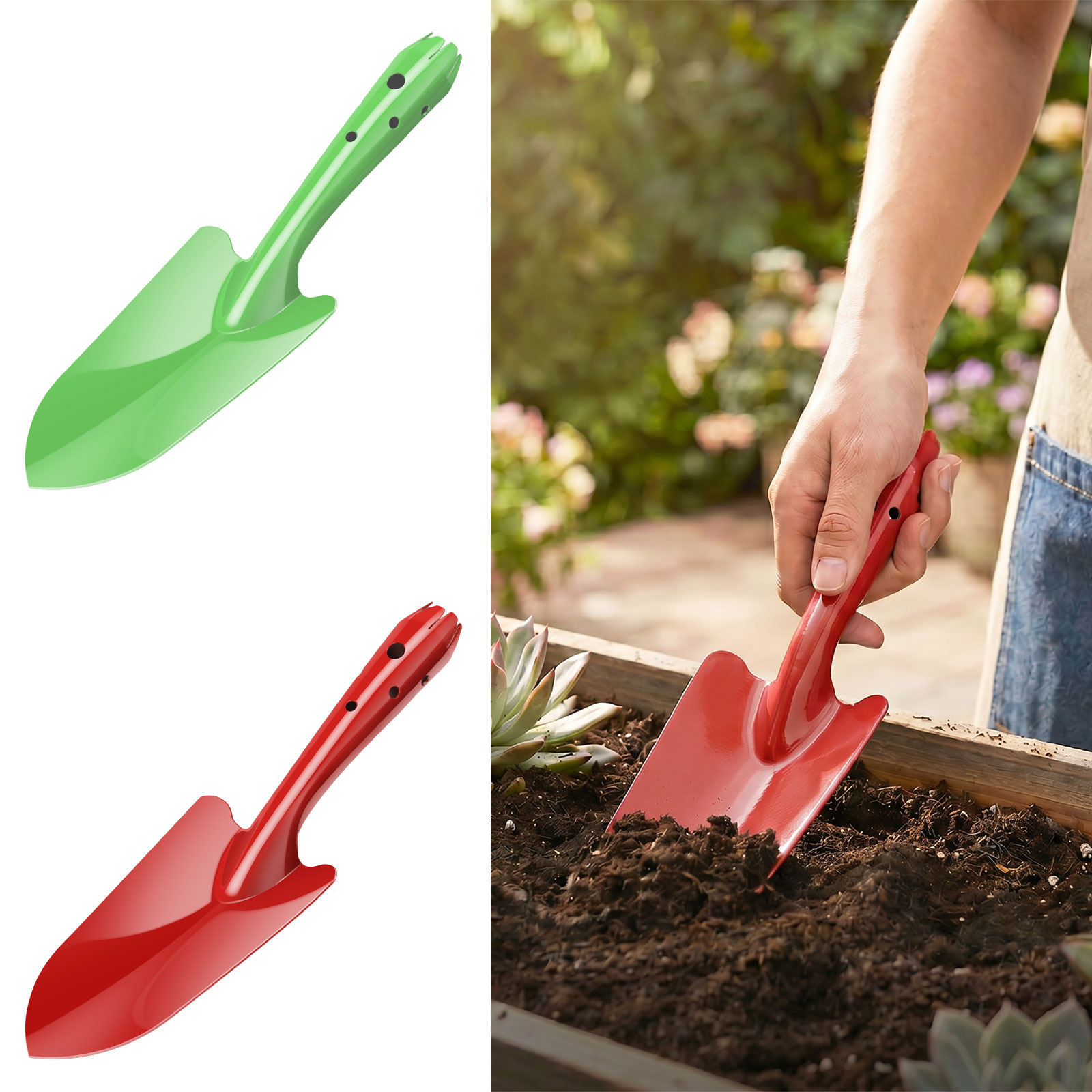 Gardening Tools Spade - Bahçe Küreği Paslanmaz Metal Bahçe El