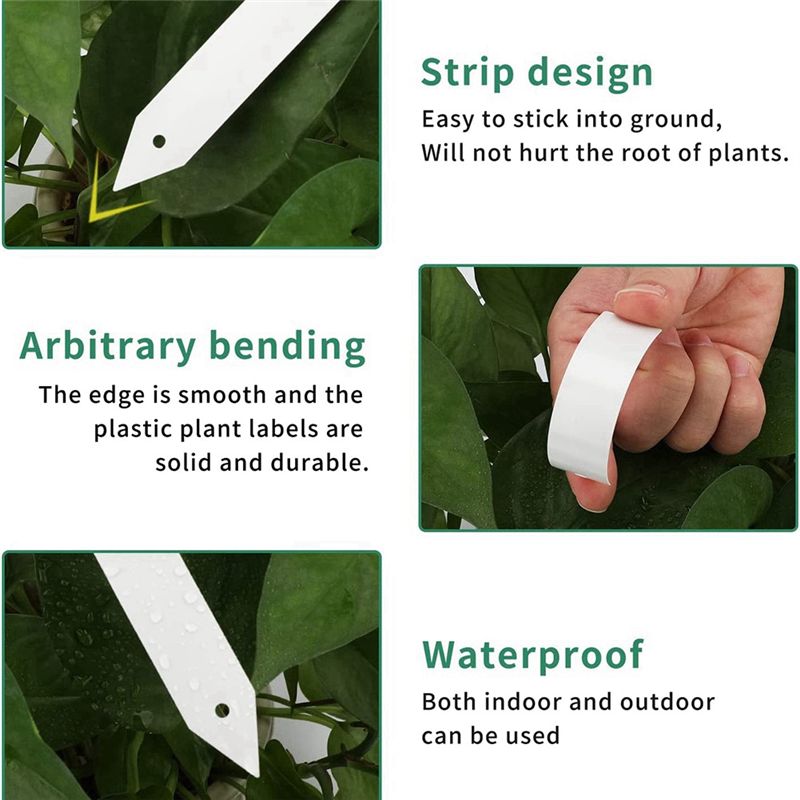 Gardening Tools Labeled - REST 200 Adet Plastik Bitki Fidanlığı