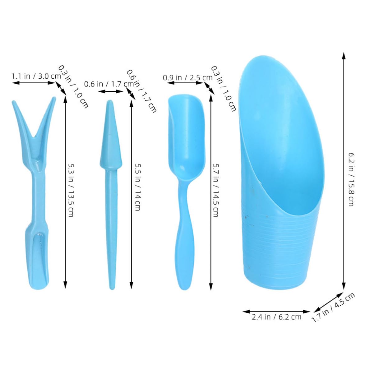 4 adet/takım, Plastik Dayanıkl - Gardening Tools Spade incelemesi ve fiyatı