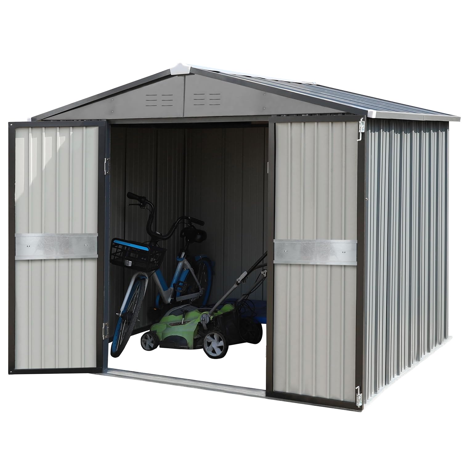 10' x 10' Çift Kapılı Dış Meka - Gardening Tools Storage incelemesi ve fiyatı