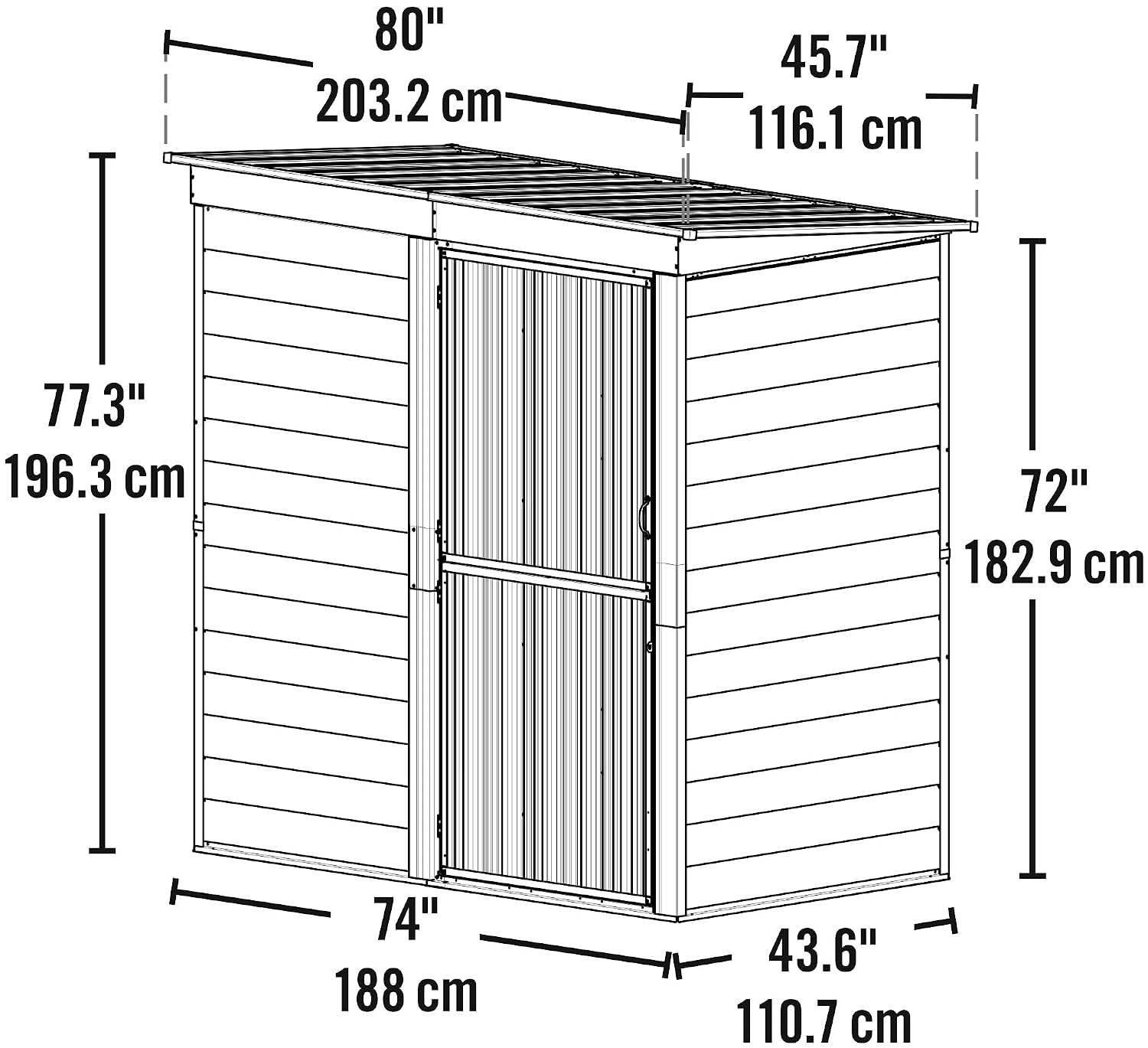 Kompakt Galvaniz Çelik Depolam - Gardening Tools Storage incelemesi ve fiyatı