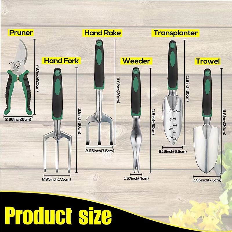 11 Adet Bahçe Alet Seti Alümin - Gardening Tools Spade incelemesi ve fiyatı