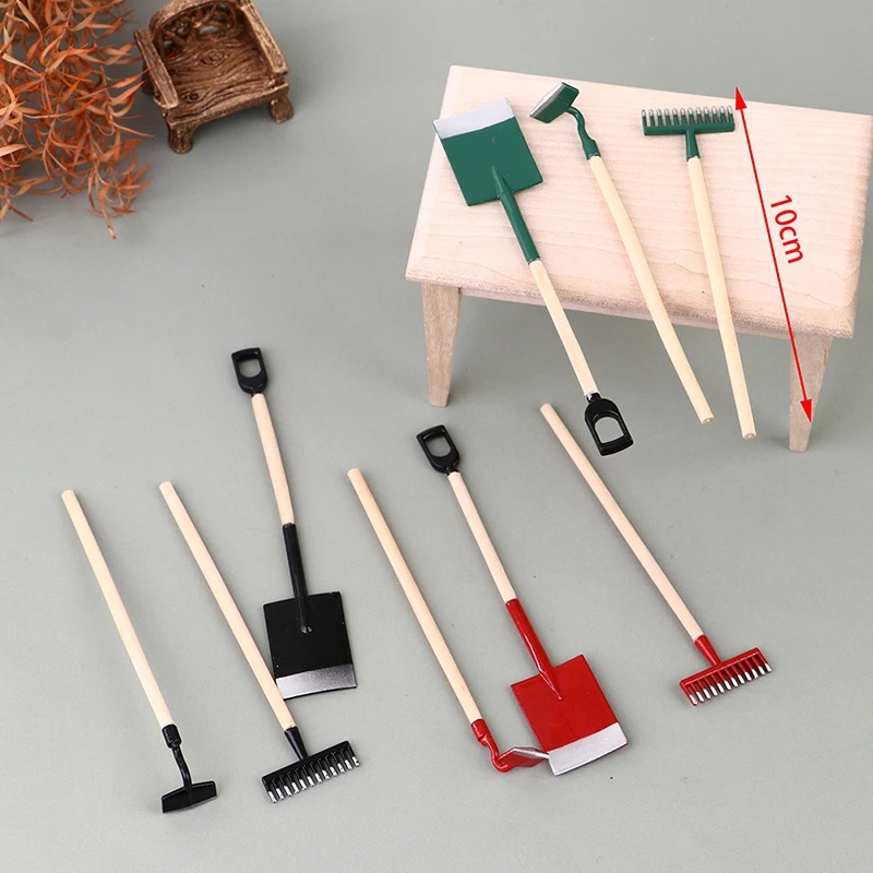 3 adet 1:12 Dollhouse Minyatür - Gardening Tools Spade incelemesi ve fiyatı