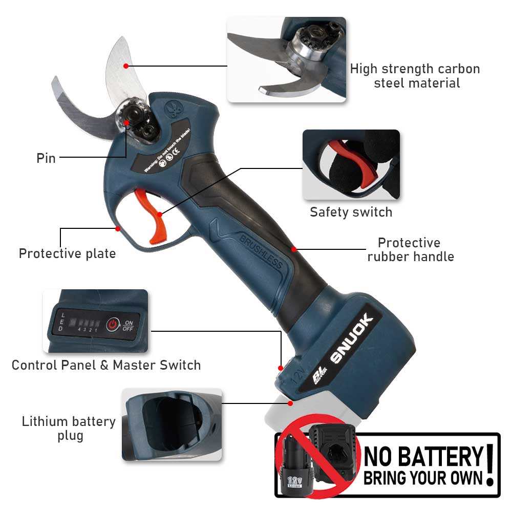 SNUOK 12V fırçasız elektrikli  - Gardening Tool Diy incelemesi ve fiyatı